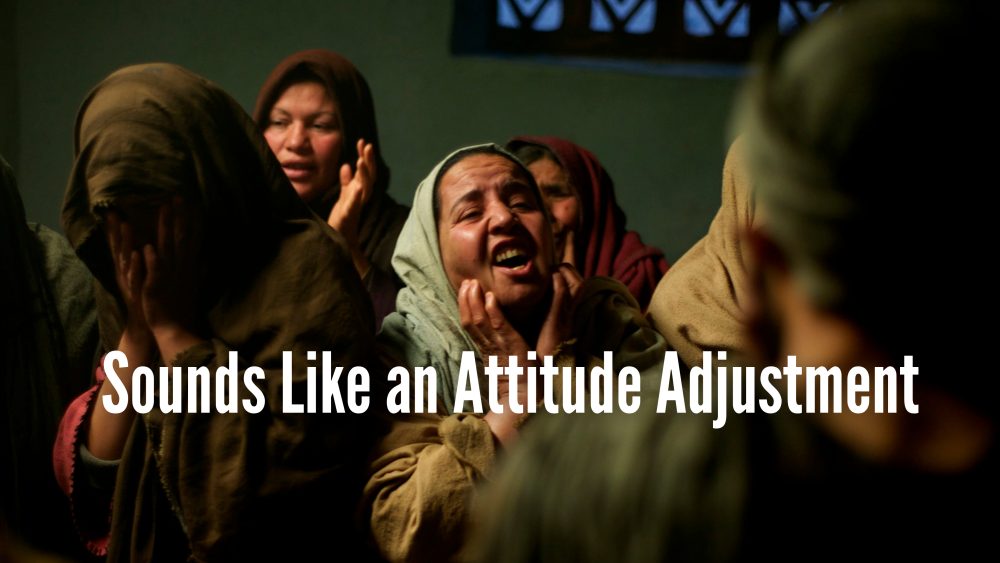 Sounds Like an Attitude Adjustment